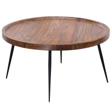 Tabletttisch >WL5.678< in Sheesham, Massivholz - 39x75cm (HxD)