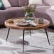 Tabletttisch >WL5.678< in Sheesham, Massivholz - 39x75cm (HxD)