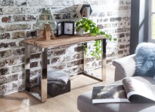 Konsolentisch >WL5.685< in Akazie, Massivholz - 115x76x46cm (BxHxT)