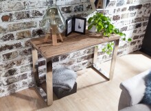 Konsolentisch >WL5.685< in Akazie, Massivholz - 115x76x46cm (BxHxT)