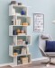 Bücherregal >WL5.691< in Weiß, Holzwerkstoff - 70x191x24cm (BxHxT)