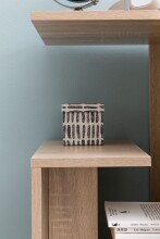 Beistelltisch >WL5.697< in Sonoma Eiche Dekor, Holzwerkstoff - 35x61x30 (BxHxT)