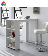 Bartisch >WL5.732< in Weiß oder Eiche Dekor,...