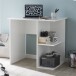 Regal-Schreibtisch >WL5.757< in Weiß, Holzwerkstoff - 82x76x60cm (BxHxT)
