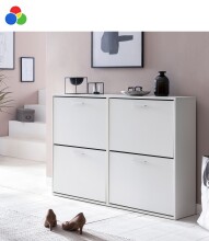 Schuhkipper >WL5.829< in Weiß oder Eiche...