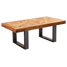 Couchtisch >WL5.950< in Mango, Massivholz - 105x40x55cm (BxHxT)