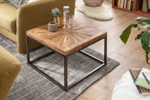 Couchtisch >WL5.951< in Mango, Massivholz - 55x41x55cm (BxHxT)