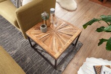 Couchtisch >WL5.951< in Mango, Massivholz - 55x41x55cm (BxHxT)