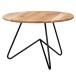 Couchtisch >WL5.956< in Akazie, Massivholz - 39x60cm (HxD)