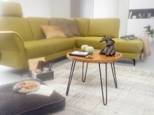 Couchtisch >WL5.960< in Sheesham, Massivholz - 45x60cm (HxD)