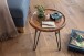 Couchtisch >WL5.961< in Sheesham, Massivholz - 40x45cm (HxD)