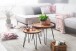 Couchtisch >WL5.961< in Sheesham, Massivholz - 40x45cm (HxD)