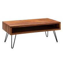 Couchtisch >WL5.969< in Sheesham, Massivholz - 100x40x50cm (BxHxT)
