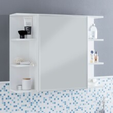 Badezimmerspiegelschrank >WL5.754< in Weiß,...