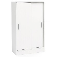 Kommode >WL5.817< in Weiß, Holzwerkstoff - 60x108x29cm (BxHxT)