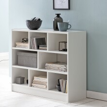 Bücherregal >WL5.819< in Weiß,...
