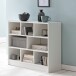 Bücherregal >WL5.819< in Weiß, Holzwerkstoff - 80x69x30cm (BxHxT)