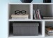 Bücherregal >WL5.819< in Weiß, Holzwerkstoff - 80x69x30cm (BxHxT)