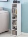 CD-Regal >WL5.836< in Weiß, Holzwerkstoff - 21x90x20cm (BxHxT)