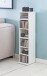 CD-Regal >WL5.836< in Weiß, Holzwerkstoff - 21x90x20cm (BxHxT)