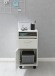 Rollcontainer >WL5.901< in Weiß, Holzwerkstoff - 33x63x38cm (BxHxT)