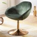 Loungesessel >SIRAN< in Grün, Bezugsstoff - 79x70cm (HxD)