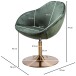 Loungesessel >SIRAN< in Grün, Bezugsstoff - 79x70cm (HxD)