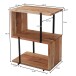 Beistelltisch >WL5.971< in Akazie, Massivholz - 45x60x30cm (BxHxT)