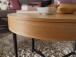 Couchtisch >WL5.978< in Eichenfurnier, Holzwerkstoff - 49x69cm (HxD)
