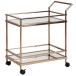 Servierwagen >WL5.987< in Gold, Metall - 65x84x45cm (BxHxT)