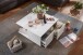 Couchtisch >WL6.066< in Weiß - 70x36x70cm (BxHxT)