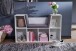 Standregal >WL6.068< in Weiß, Holzwerkstoff - 102x62x30cm (BxHxT)