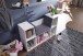 Standregal >WL6.068< in Weiß, Holzwerkstoff - 102x62x30cm (BxHxT)