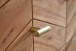 Kommode >WL6.161< in Akazie, Massivholz / Metall - 90x86x40cm (BxHxT)