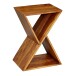 Beistelltisch >WL6.175< in Sheesham, Massivholz - 43x60x30cm (BxHxT)