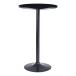 Stehtisch >WL6.192< in Schwarz, Holzwerkstoff - 100x60cm (HxD)
