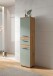 Hochschrank >Blake< in Artisan Eiche Nachbildung/Salbei - 35x137x31cm (BxHxT)