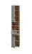 Hochschrank >Blake< in Artisan Eiche Nachbildung/Salbei - 35x191x31cm (BxHxT)