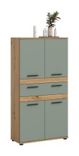 Hochschrank >Blake< in Artisan Eiche...