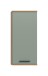Hängeschrank >Blake< in Artisan Eiche Nachbildung/Salbei - 35x77x25cm (BxHxT)