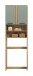 Waschmaschinenumbauschrank >Blake< Artisan Eiche / Salbei - 63x191x25 (BxHxT)