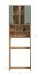 Waschmaschinenumbauschrank >Blake< Artisan Eiche / Salbei - 63x191x25 (BxHxT)