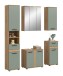 Badezimmer-Set >Blake< in Artisan Eiche Nachbildung/Salbei - 164x191x34 (BxHxT)