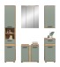 Badezimmer-Set >Blake< in Artisan Eiche Nachbildung/Salbei - 164x191x34 (BxHxT)