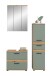Badezimmer-Set >Blake< in Artisan Eiche Nachbildung/Salbei - 110x191x34 (BxHxT)