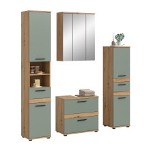 Badezimmer-Set >Blake< in Artisan Eiche...