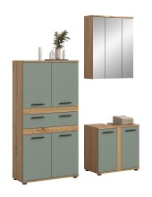 Badezimmer-Set >Blake< in Artisan Eiche...