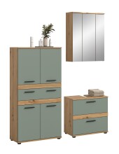 Badezimmer-Set >Blake< in Artisan Eiche...