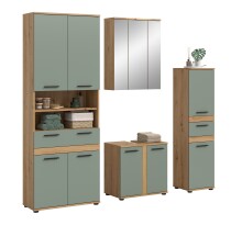 Badezimmer-Set >Blake< in Artisan Eiche...