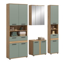 Badezimmer-Set >Blake< in Artisan Eiche...